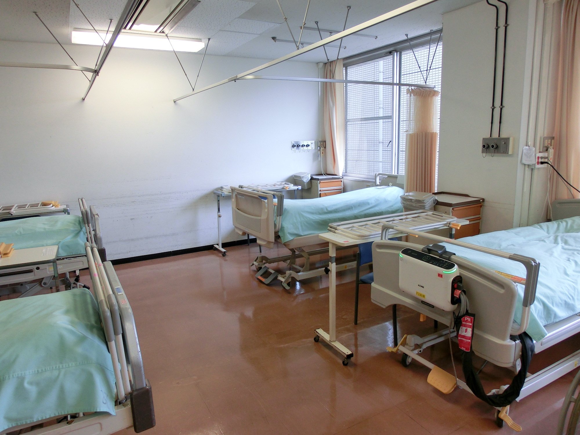 改修前の成田赤十字病院のHCU