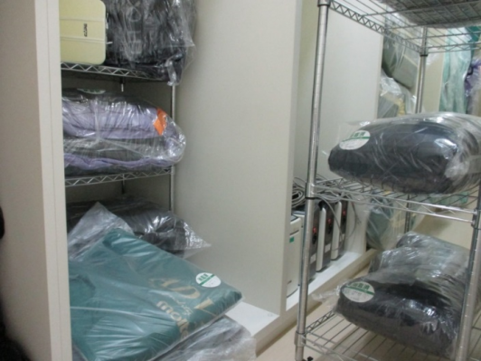  【メンテナンス後マットレスの収納棚】